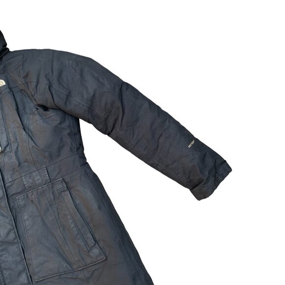 Vintage The North Face Parka Jacket Small Black - Picture 2 of 10